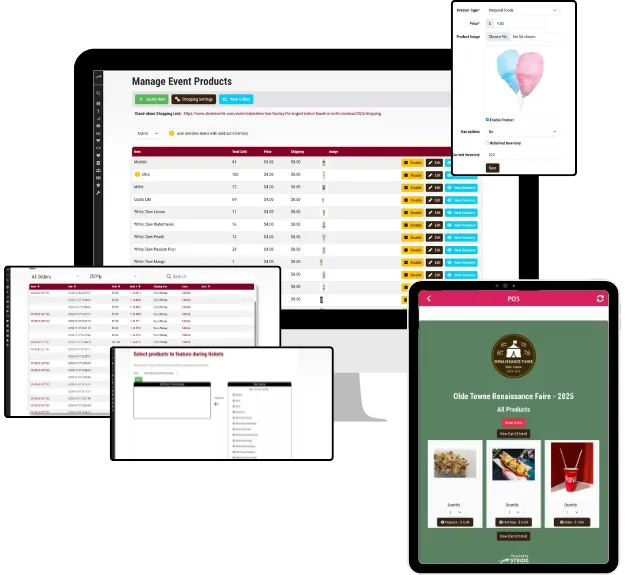 free merchandise concessions software